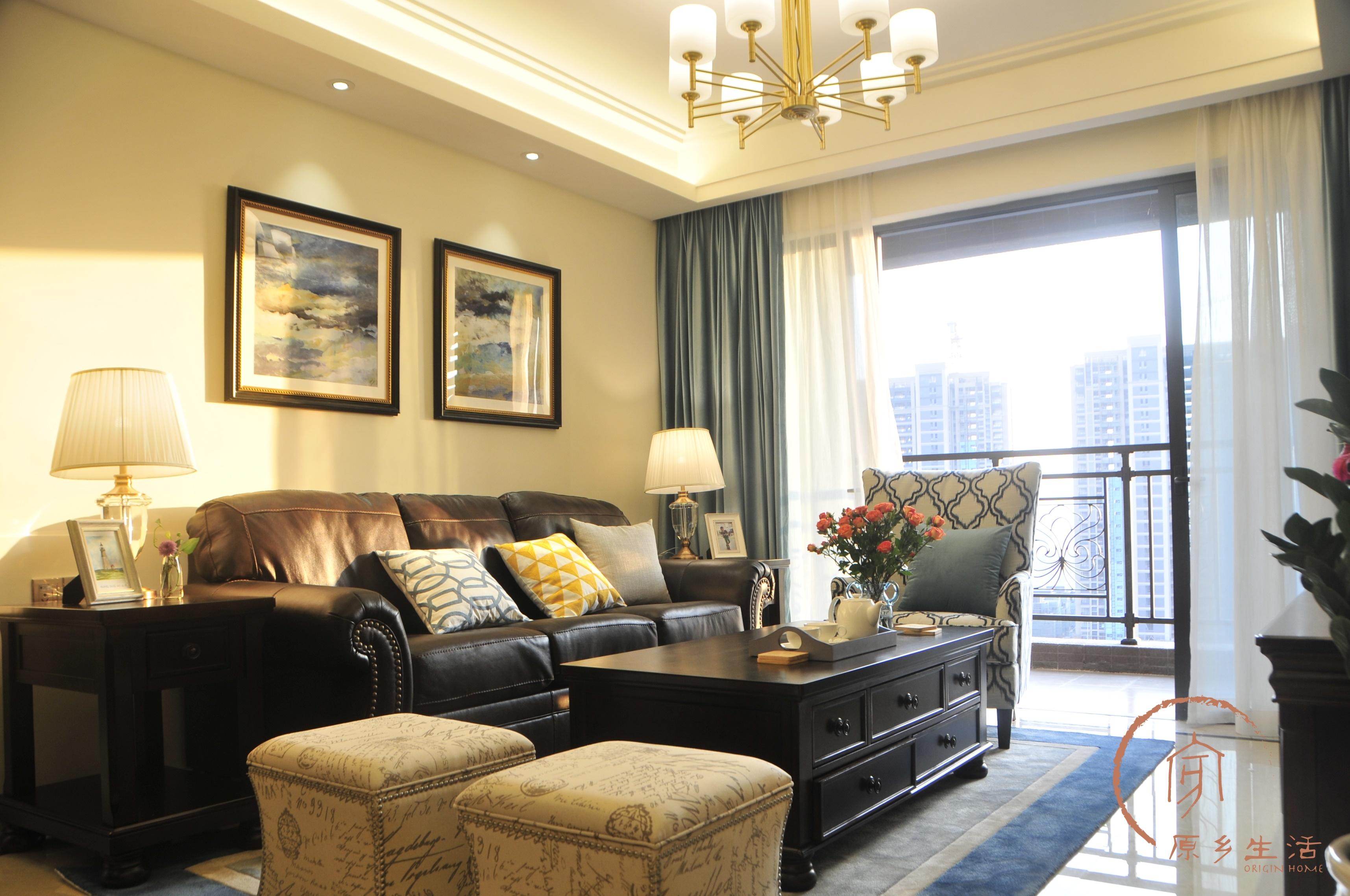 阳光拥抱着这个95㎡的新居让生活布满光泽与柔情