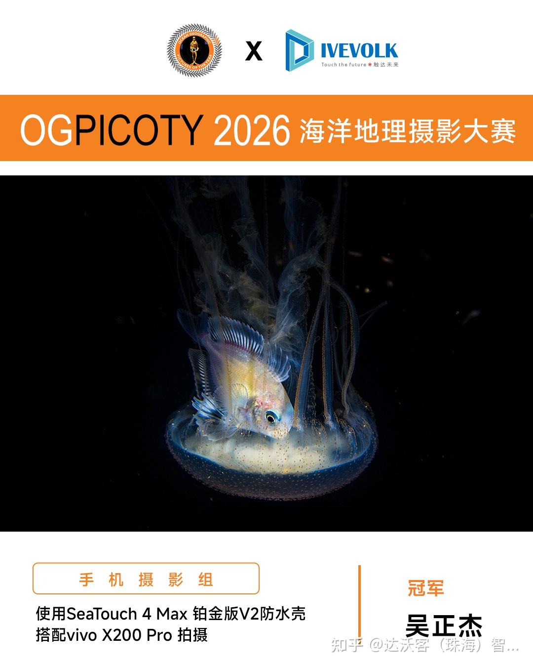 国际水摄比赛Ocean Geographic海洋地理年赛『手机摄影组』2026获奖公布!!!