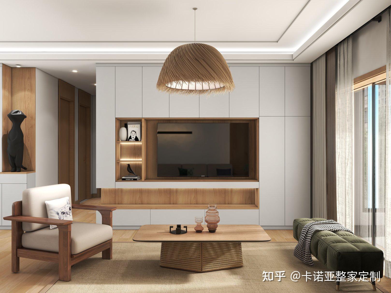 治愈系105㎡原木风,三口之家的幸福蜗居! - 知乎