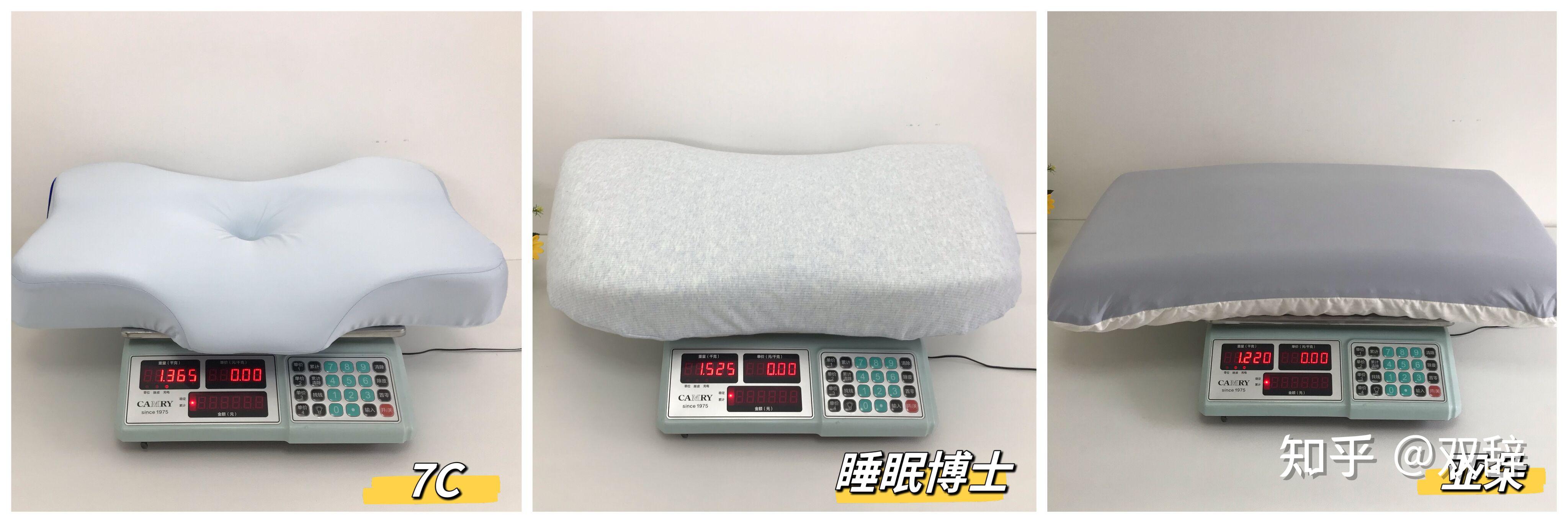 3款记忆棉枕头实测！睡眠博士、7C、亚朵3款记忆枕大测评，教你一招判断怎么买高质量枕头！ - 知乎