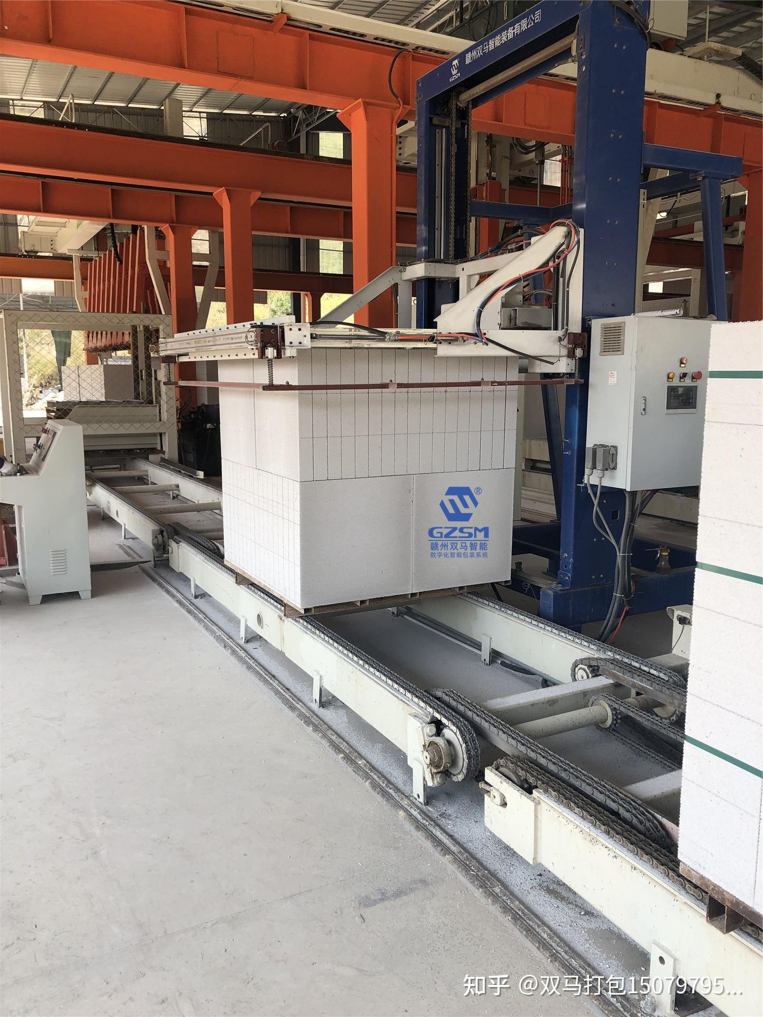 加气砌块砖用哪种打包机捆扎更好