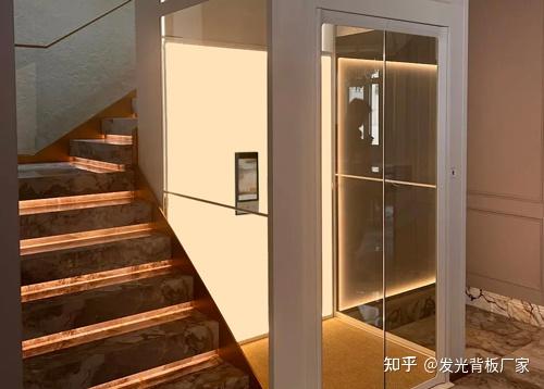 别墅电梯发光背板:藏在垂直交通里的光影美学革命 - 知乎