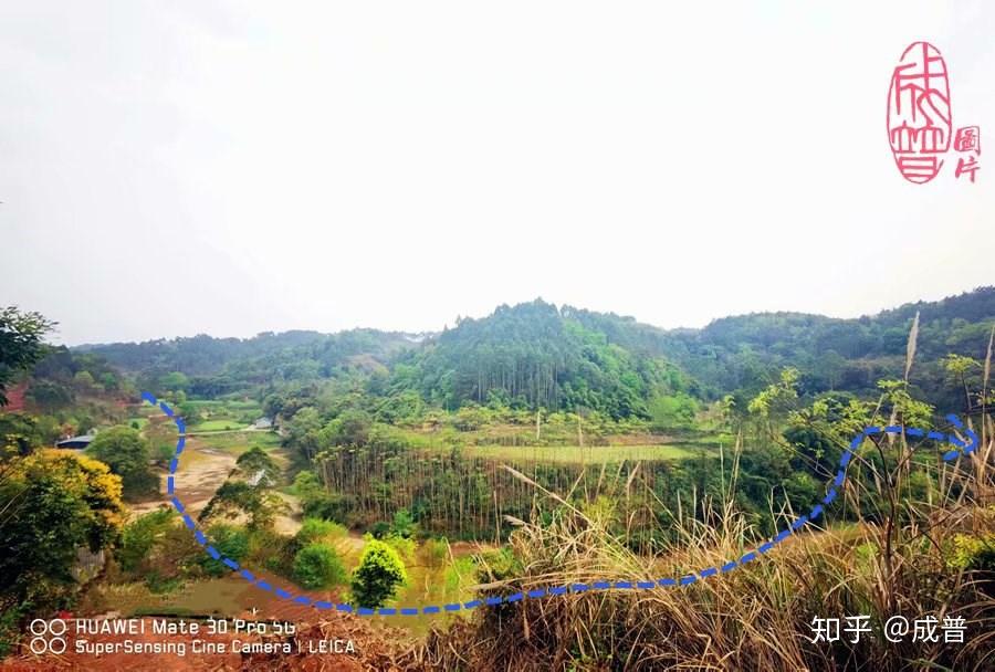 成普大师猛虎跳涧形罗星塞水口