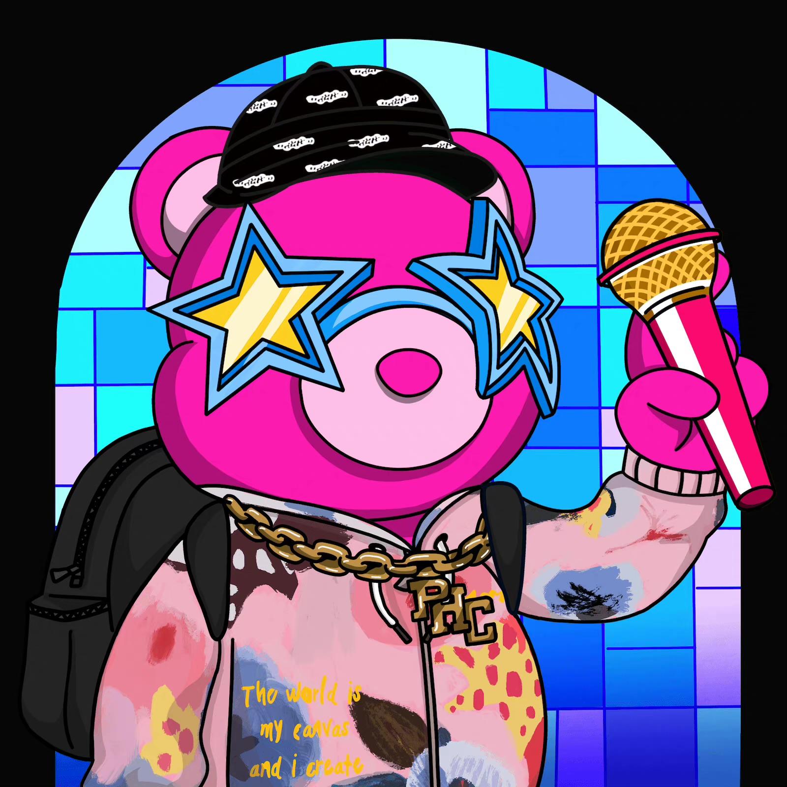 周董nft幻象熊头像