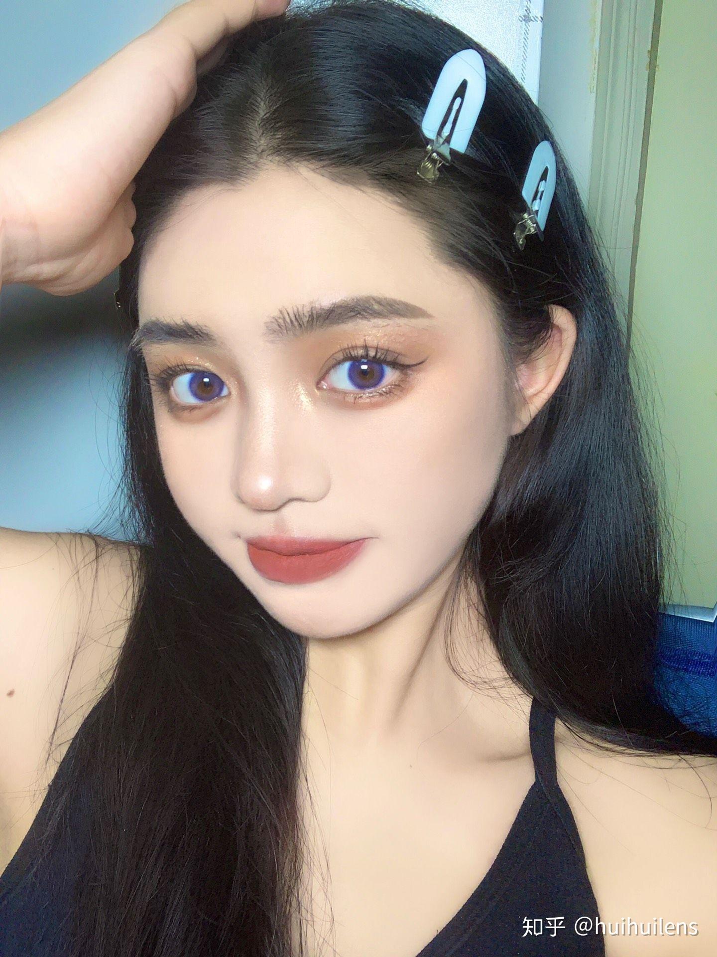 直戳心窝窝的紫色美瞳合集分享来了60