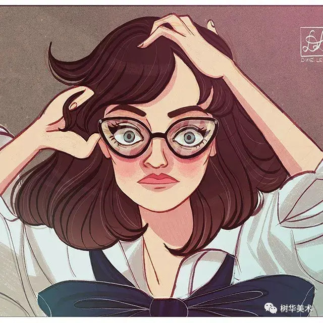 插画师的过程中大概是个有趣的人吧这么一个脑洞大开的画师我们会想