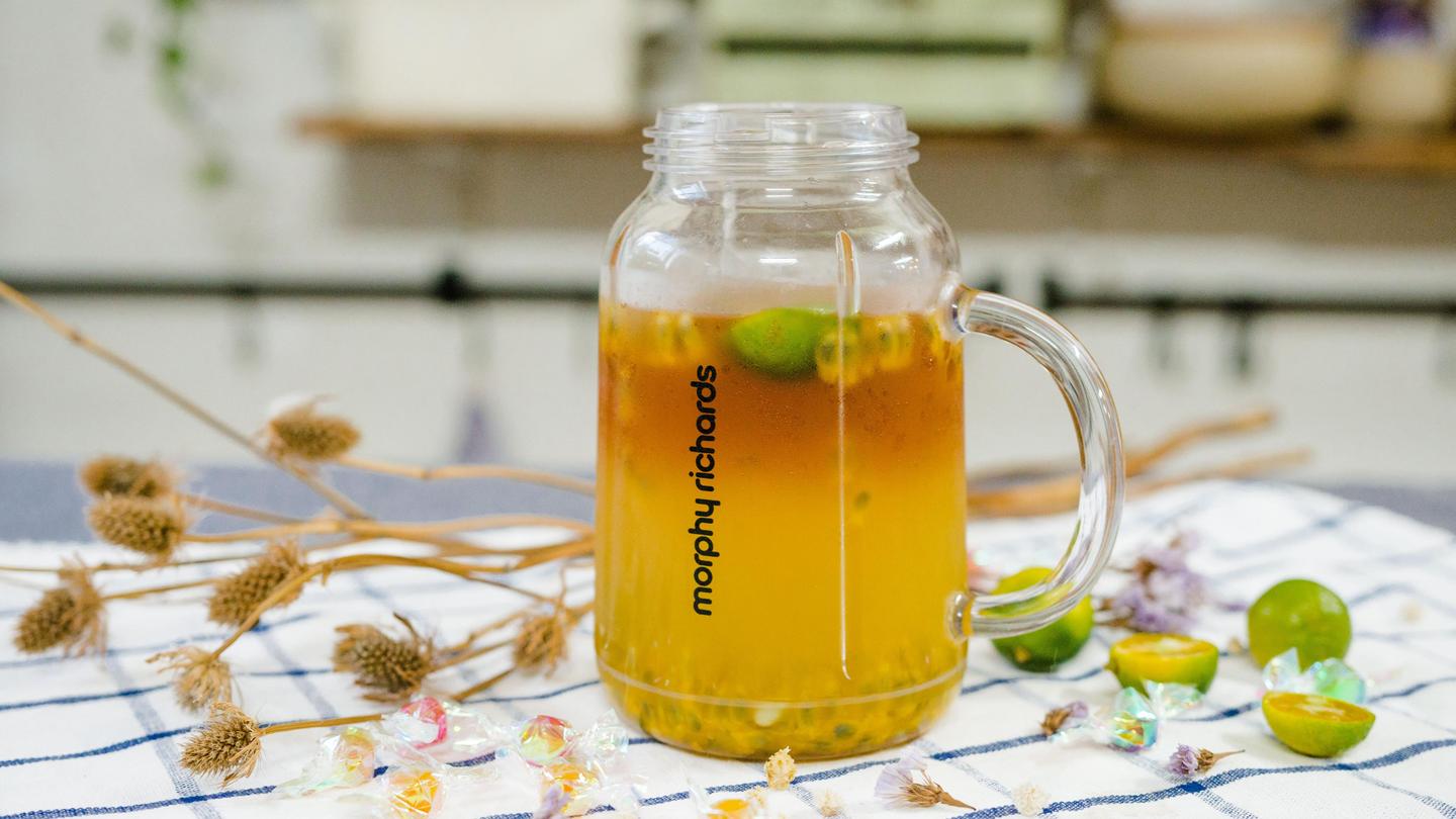 最值得pick的网红饮品 口感清新颜值超高的百香果青柠蜂蜜红茶 知乎