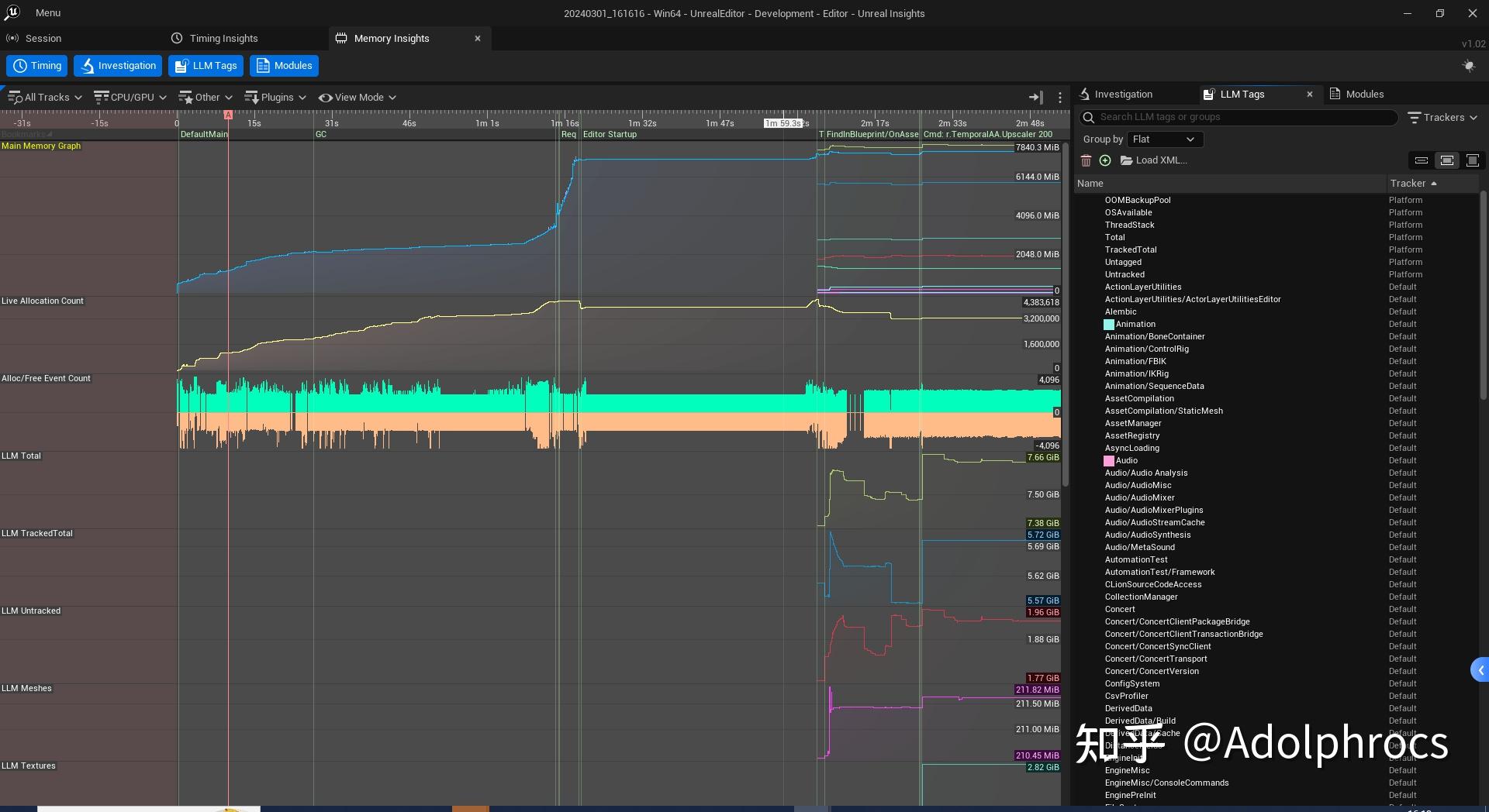 Unreal Engine显存泄露定位解决分享——工具及使用 - 知乎
