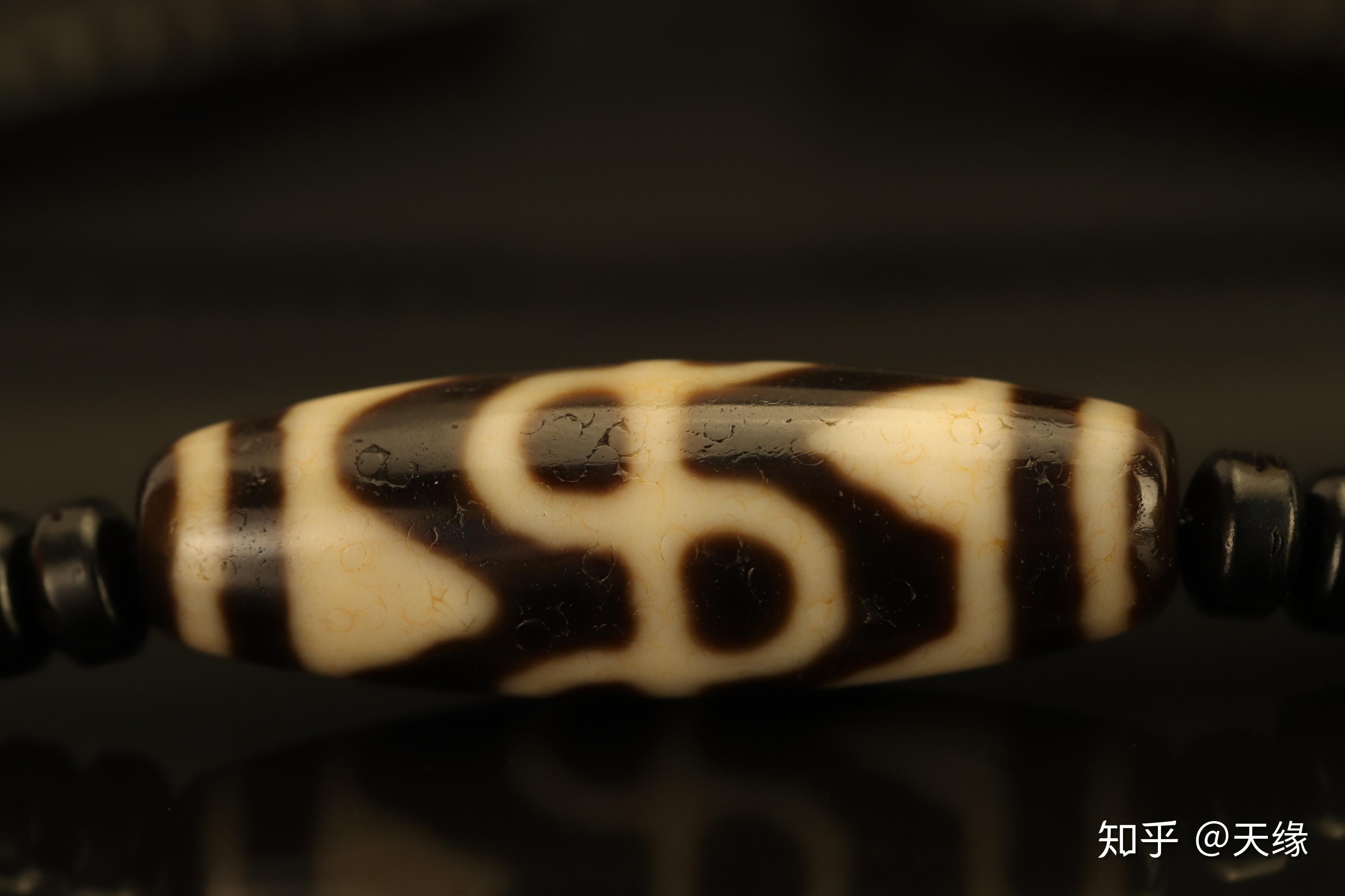 六瓣莲花虎牙天珠