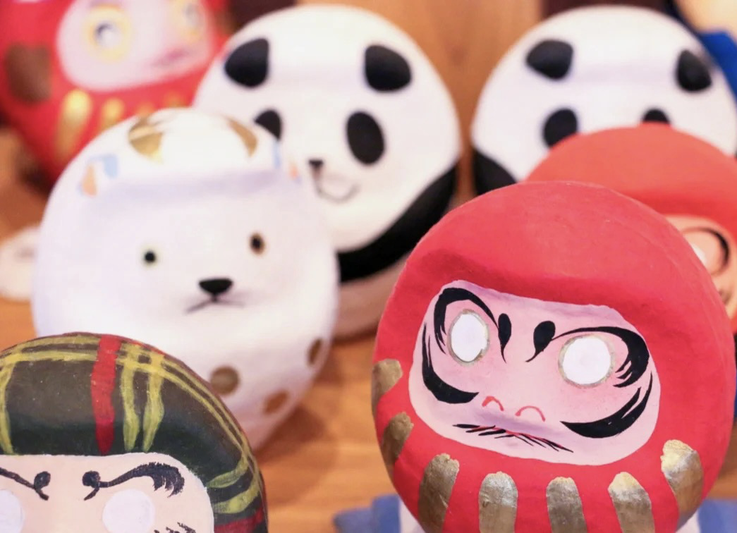 新年氛围日本不倒翁达摩起源于中国中川政七商店达摩历史