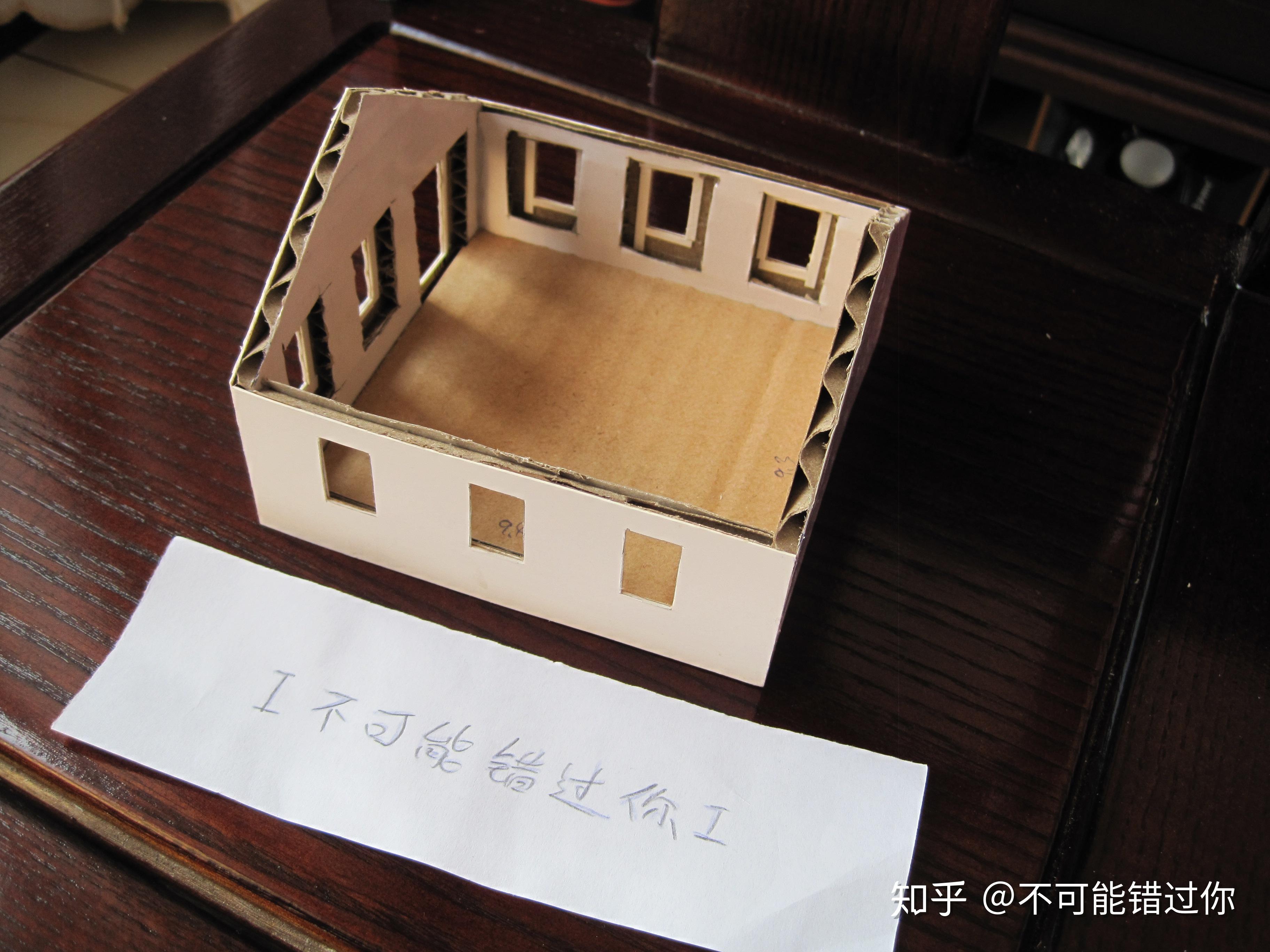 废旧纸盒做的房子,废纸盒做房子_大山谷图库
