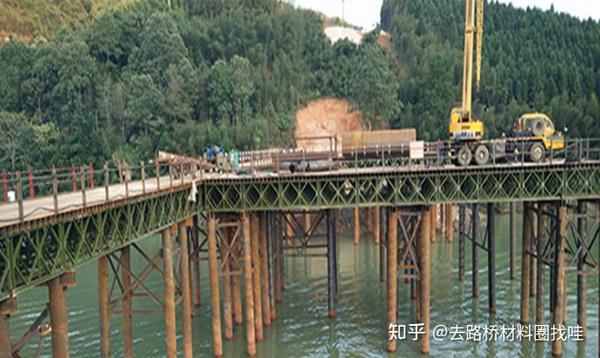 郴州市钢栈桥贝雷桥租赁 贝雷钢桥施工 生产贝雷架桁架片 - 知乎