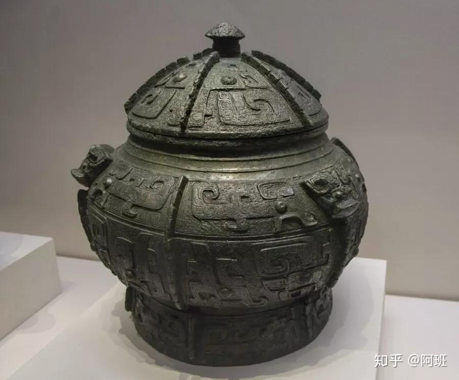 青铜酒器之盛酒器：罍、盉、斝、卣、彝、瓿、壶、缶、𦉜| 酒文化与酒- 知乎