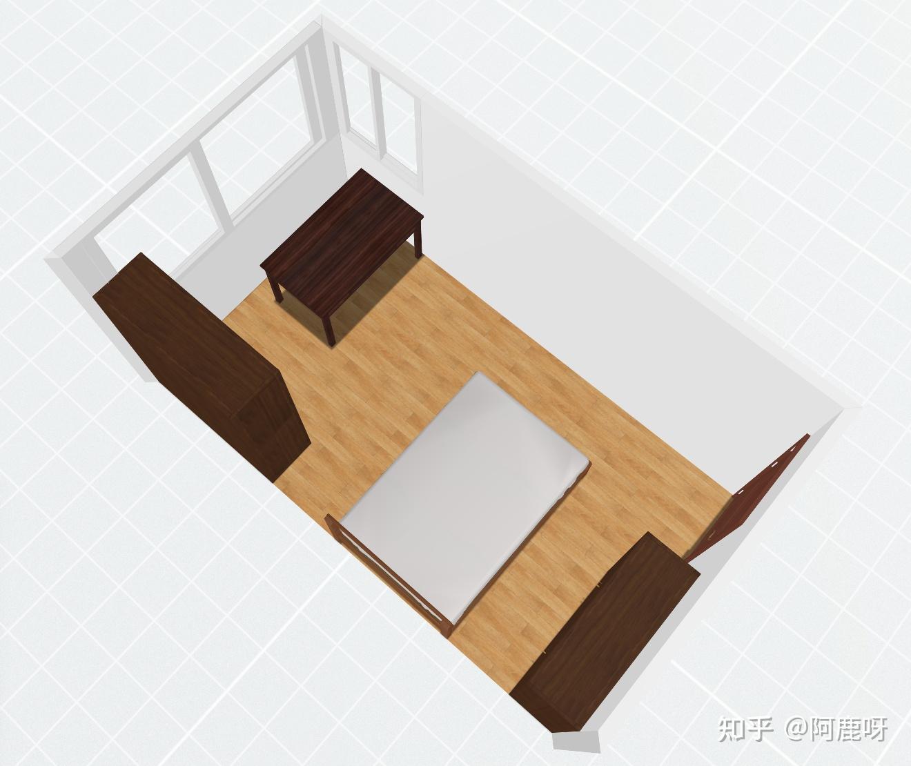 长条形卧室如何改造