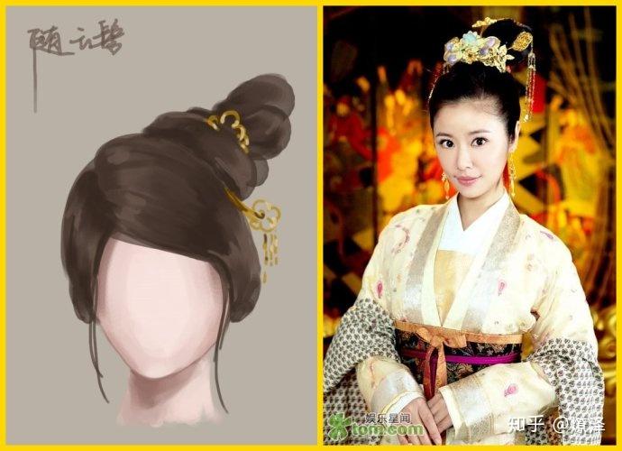 涨知识!!古代女子发髻 - 知乎