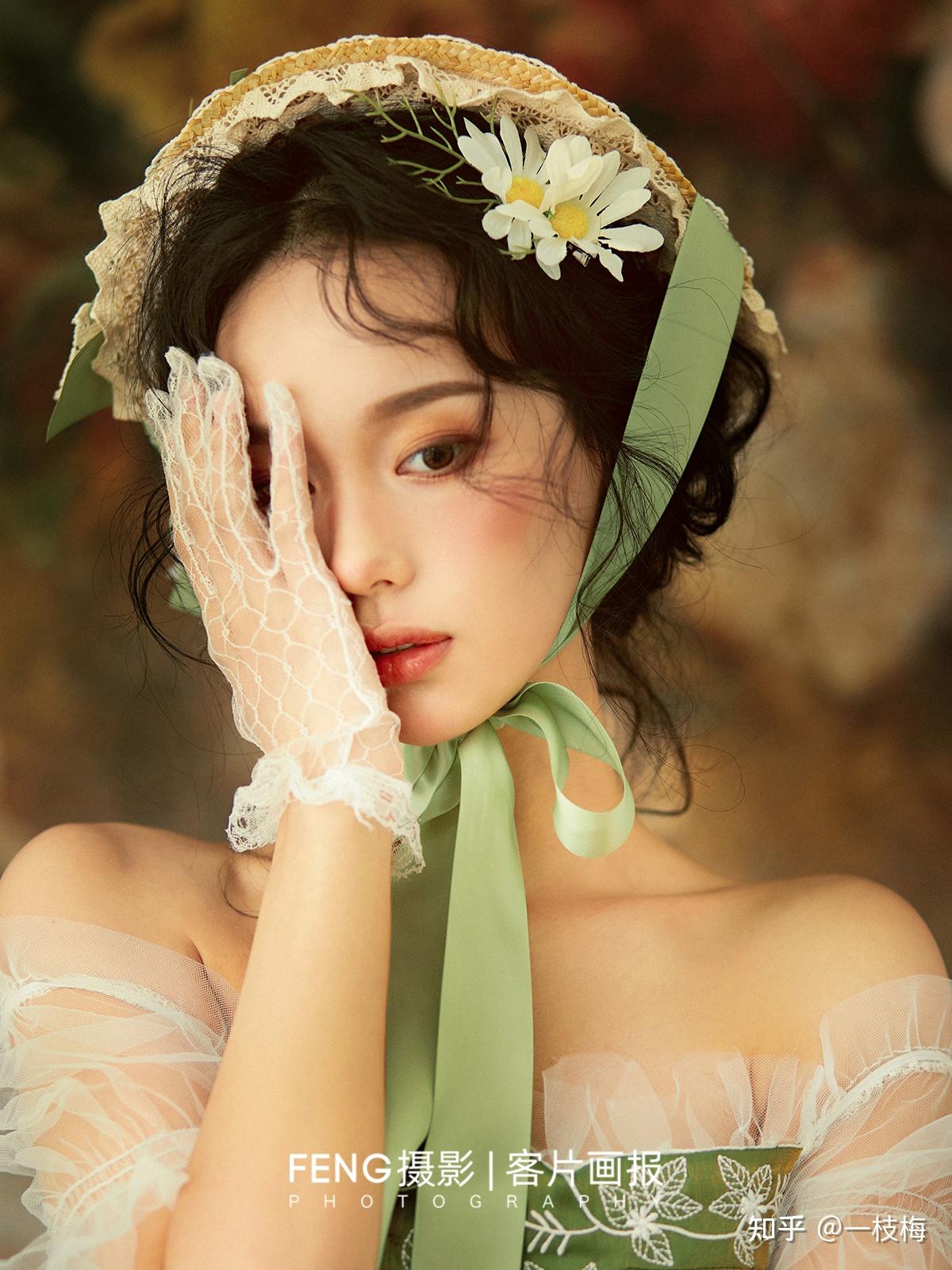 坠入油画里的少女被美哭了北京写真