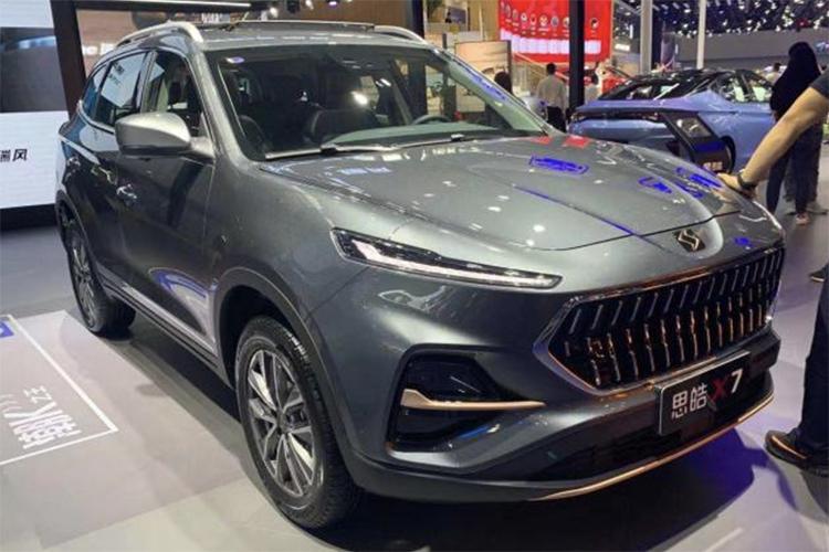 内饰配置亮点突出 思皓x7广州车展亮相