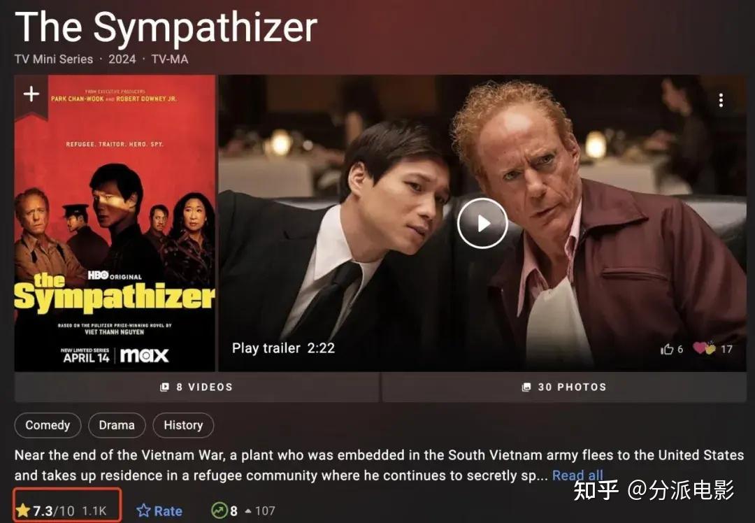 美剧《同情者》超强卡司，牌面拉满，HBO又赢了 - 知乎