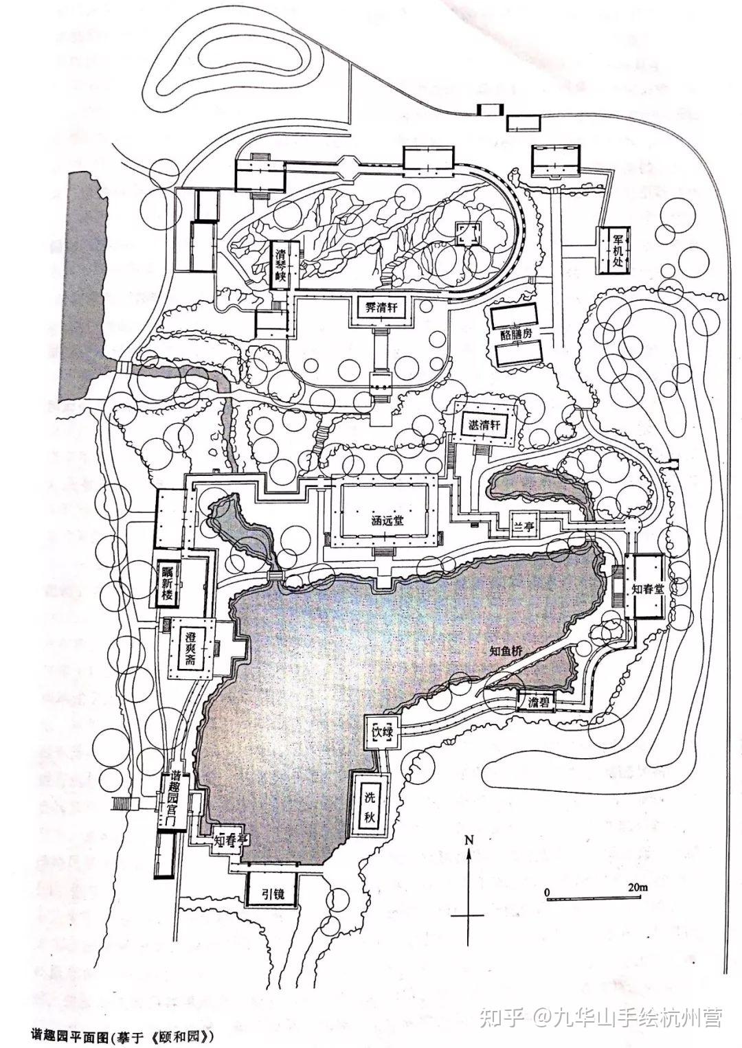 南北方经典园林平面,必须收了!