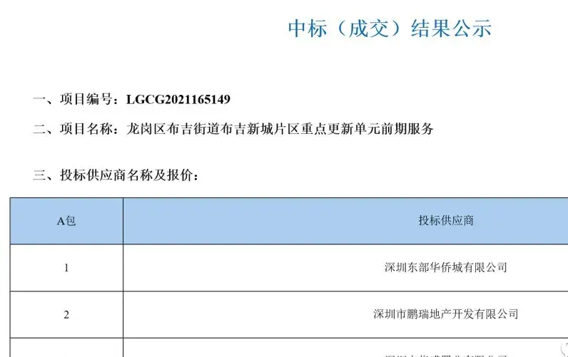 华侨城 布吉新城片区重点城市更新单元!最新动态! - 知乎