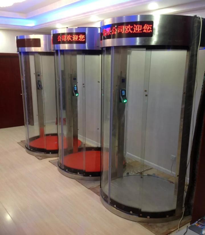 纳格玛小弧形防尾随AB互锁门 - 知乎