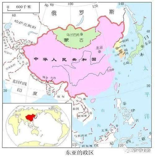 按照地理区域划分亚洲分为哪几部分?除了东亚,中国版图还涵盖哪些亚洲地区? - 知乎