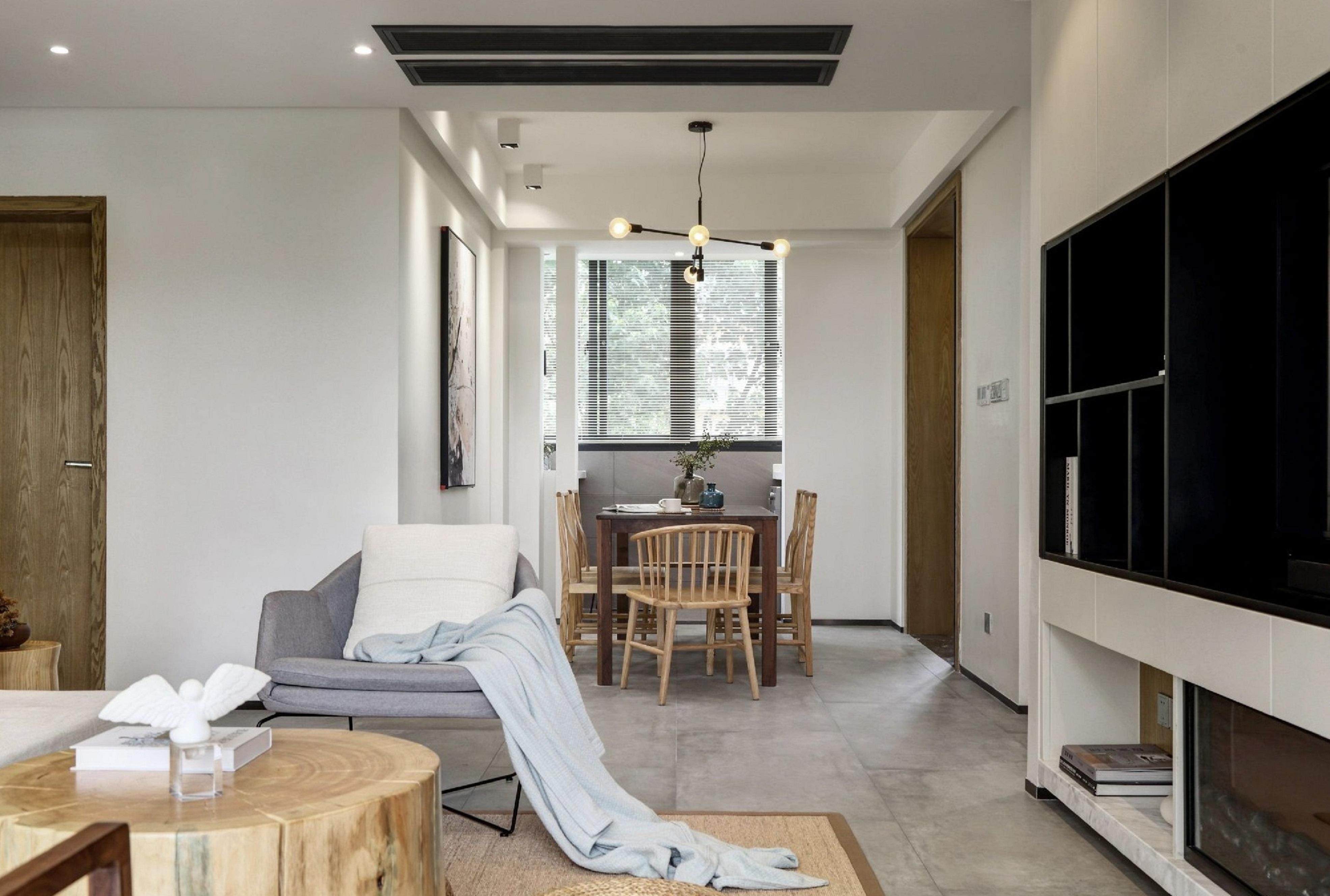 成都60平日式风格装修效果图案例小户型的春天来了