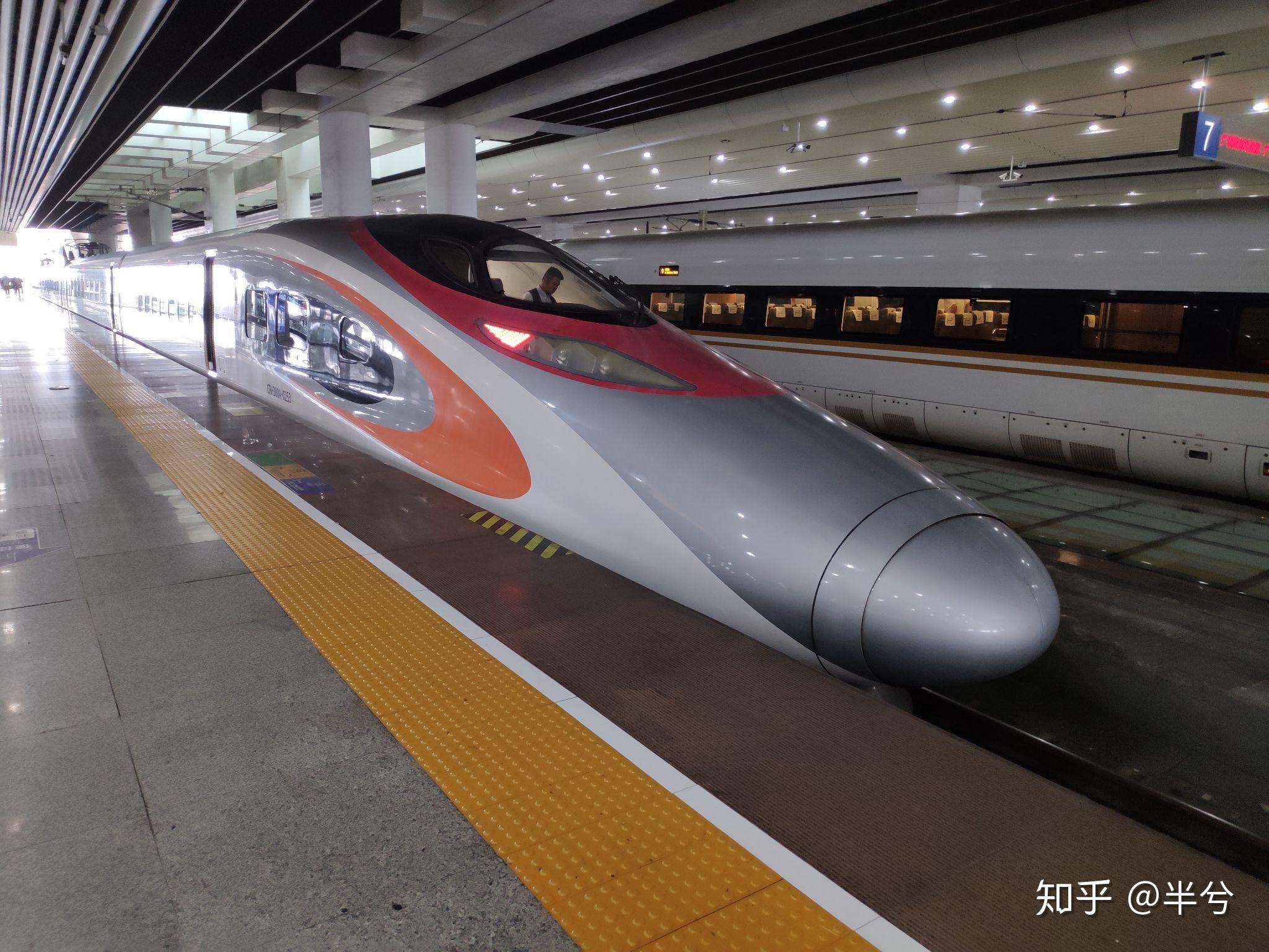 广深港高铁动感号广深铁路运转