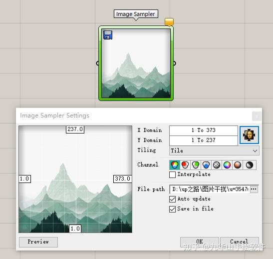 【Grasshopper】适用于任何图片的图片干扰 纯干货输出来啦！ - 知乎