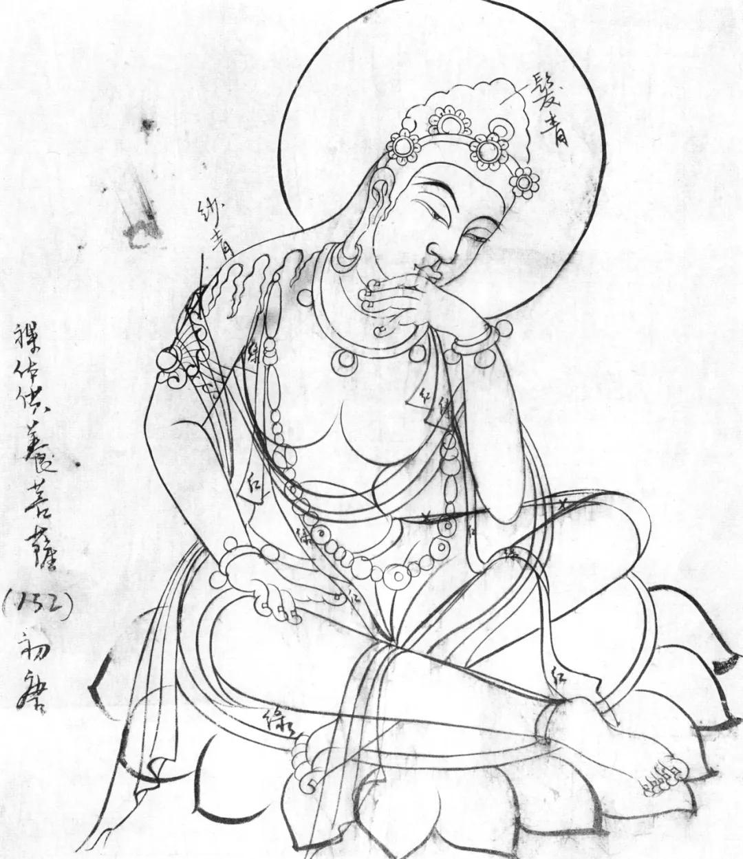 以线造型敦煌壁画的线条美