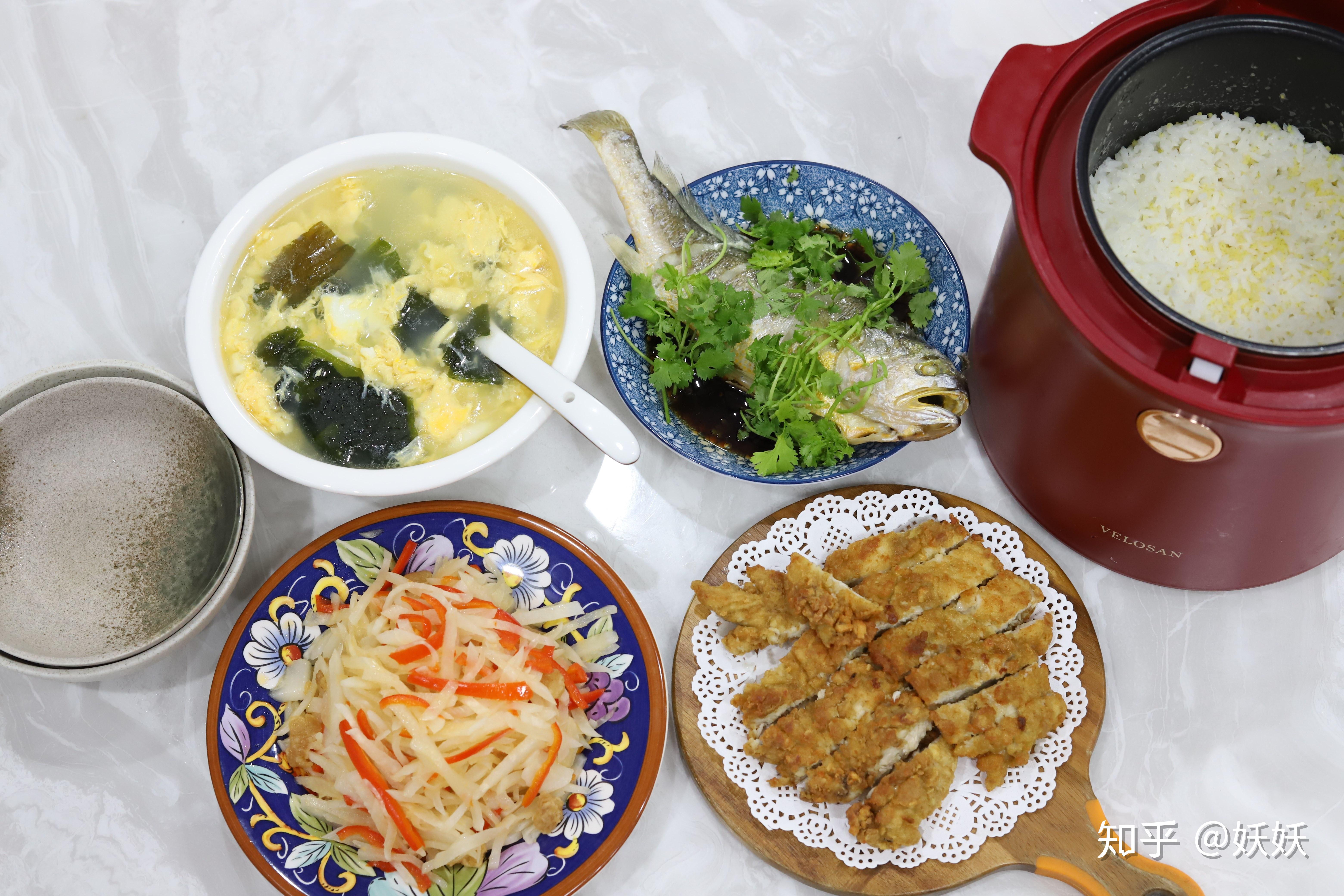 普通家庭一周的晚餐,顿顿都是家常菜,好点的食材要靠网购 - 知乎