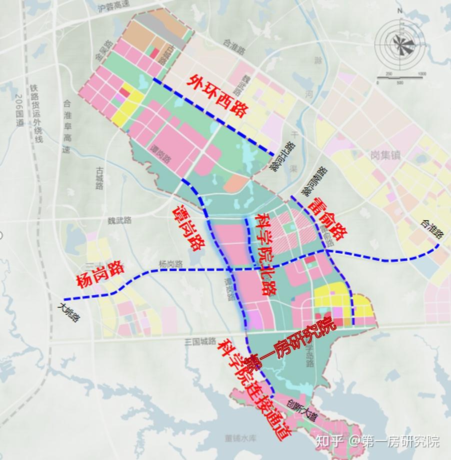 合肥大杨镇规划2030图图片