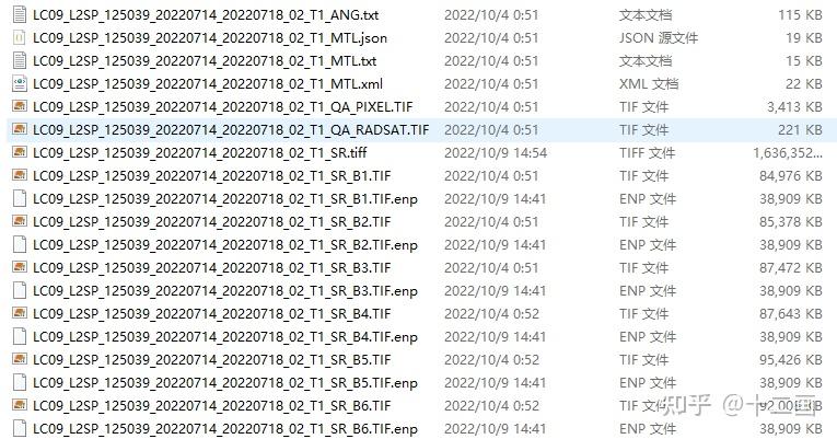 Landsat影像的单独的tif文件合成为一个tif影像 - 知乎