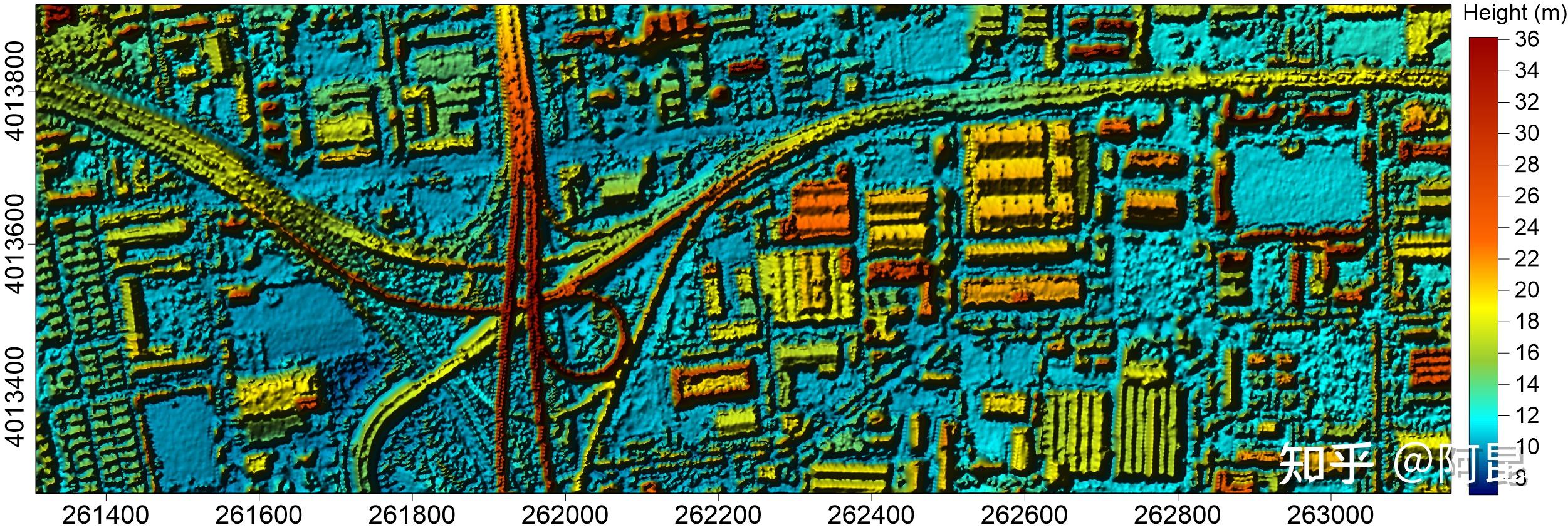 surfer数据可视化论文插图dtmdemdsm制作