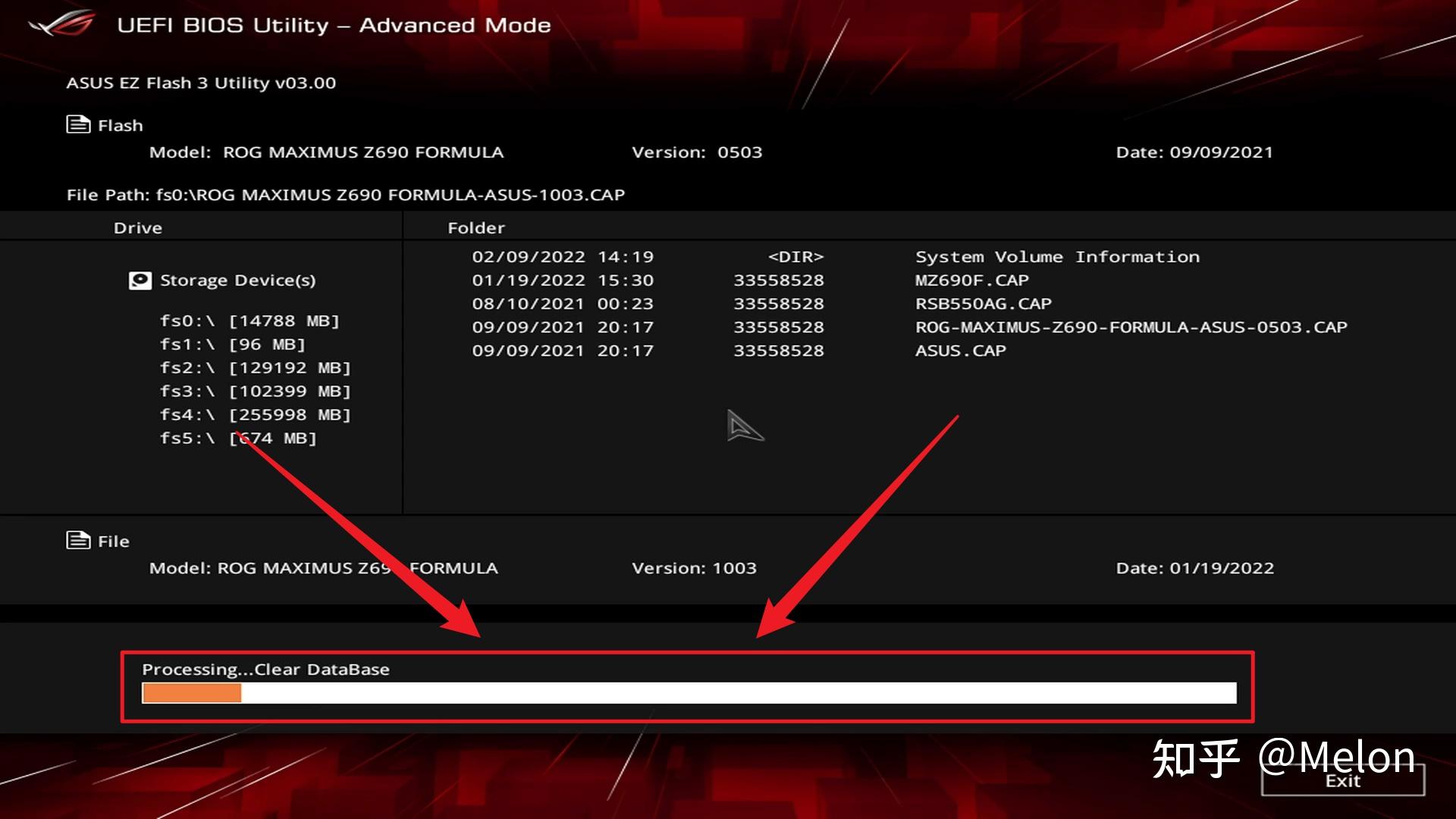 华硕主板如何更新 Bios——asus Ez Flash（图文说明参考） 知乎 8617