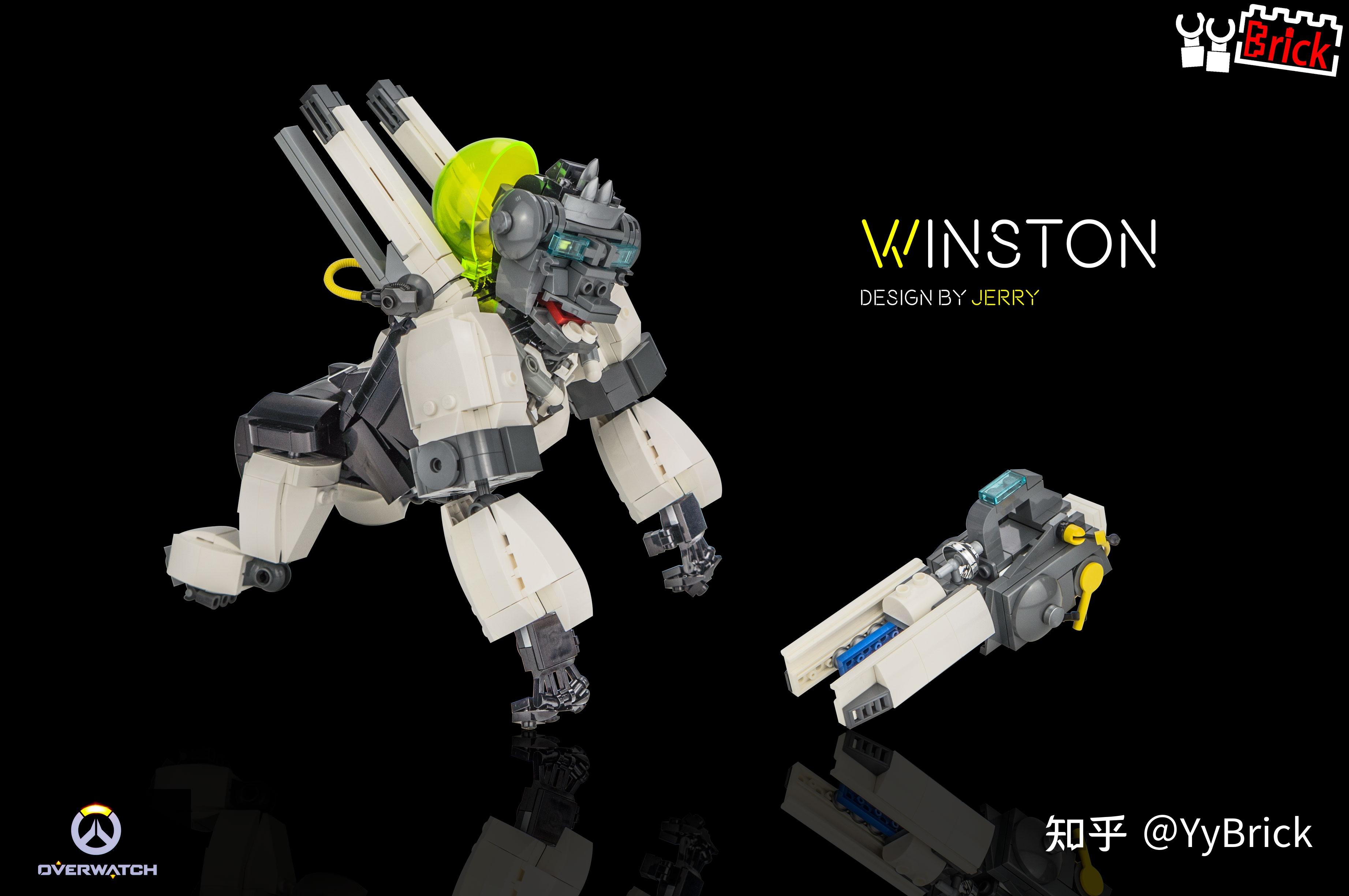 守望先锋温斯顿全乐高版