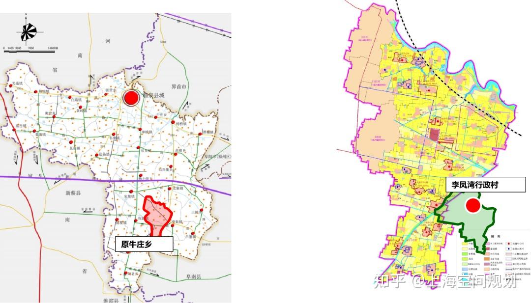 李鳳灣中心村位於安徽省臨泉縣楊橋鎮,規劃範圍包含現狀已建成區域