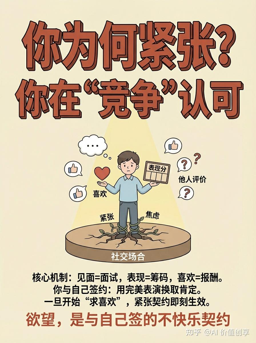 见人紧张?你在心里给自己搭了个舞台 - 知乎