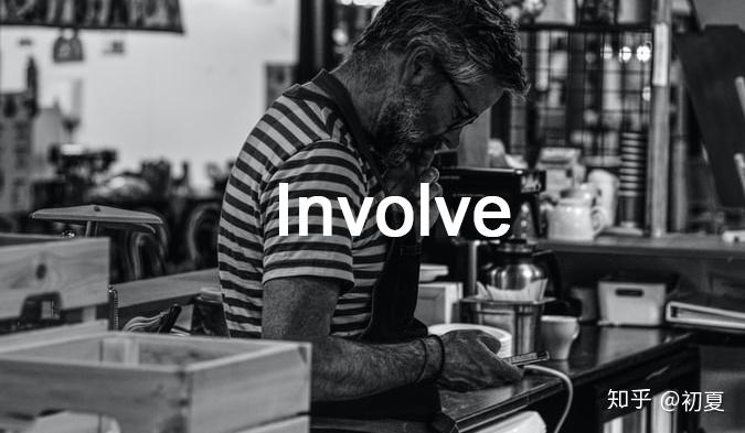 involves something, that thing is a part of the activity, ecc.