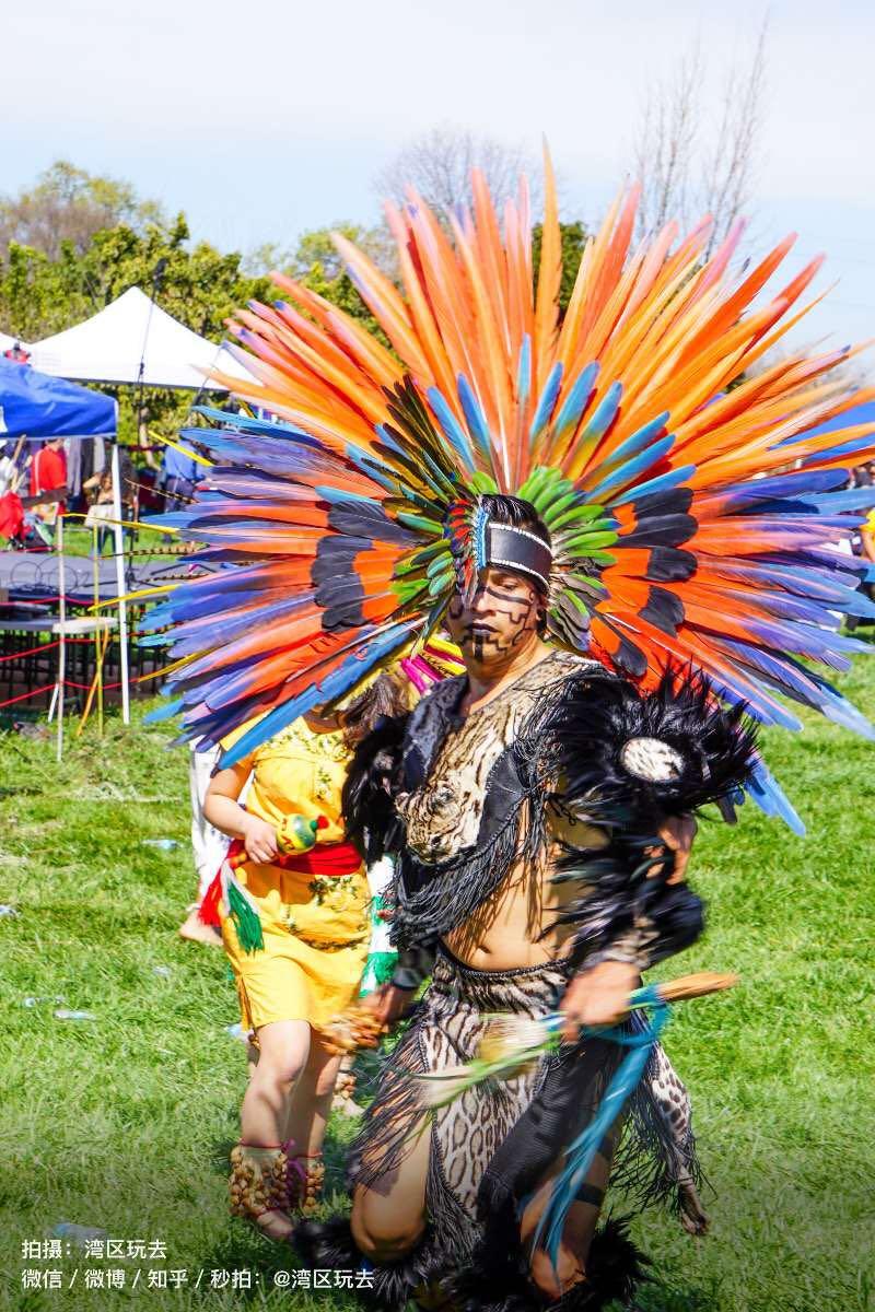 穿越回还没有被哥伦布发现的美洲大陆看一场原生态美洲原住民印第安人