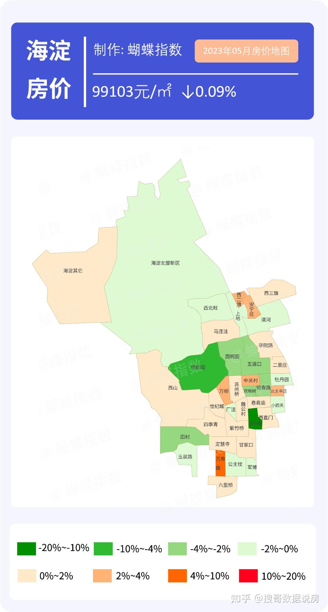 北京房价地图:11个城区,229个商圈,房价数据都在这了! 