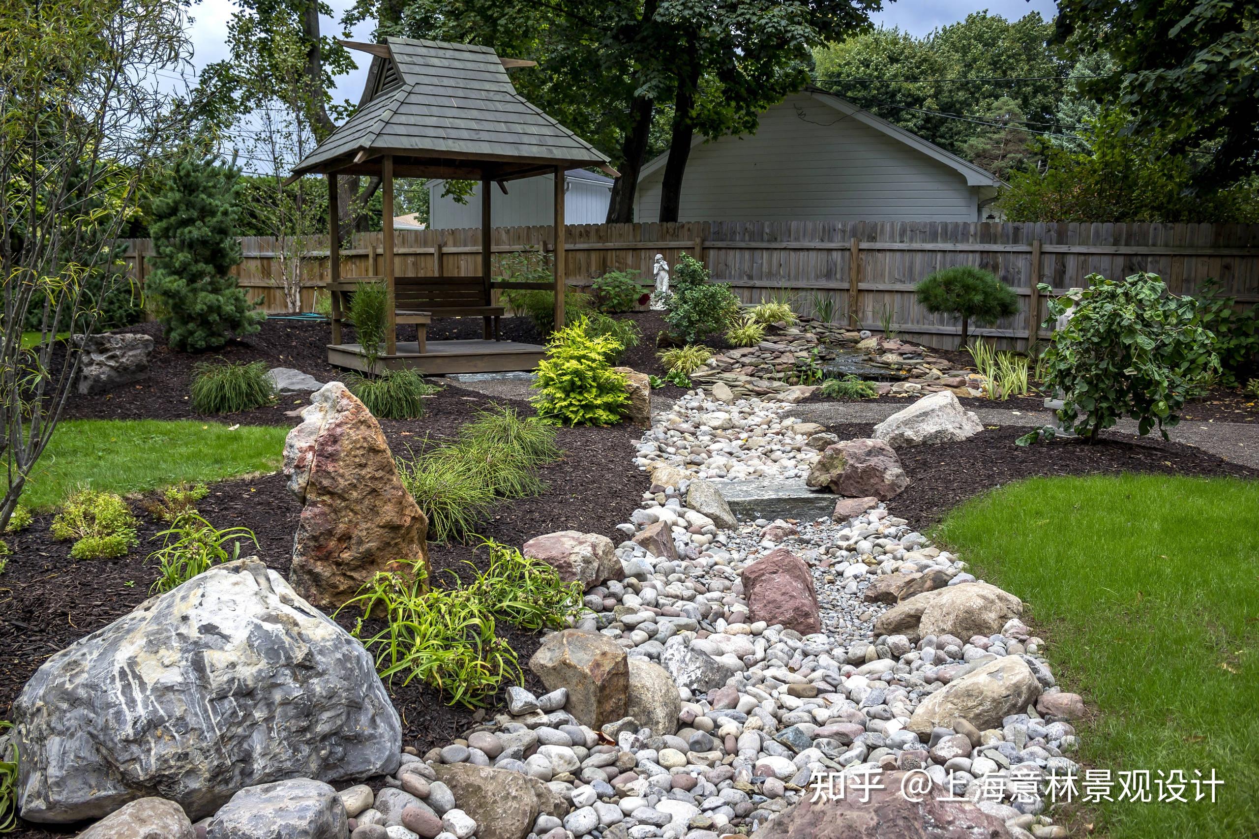 美丽的旱溪景观四季皆有景