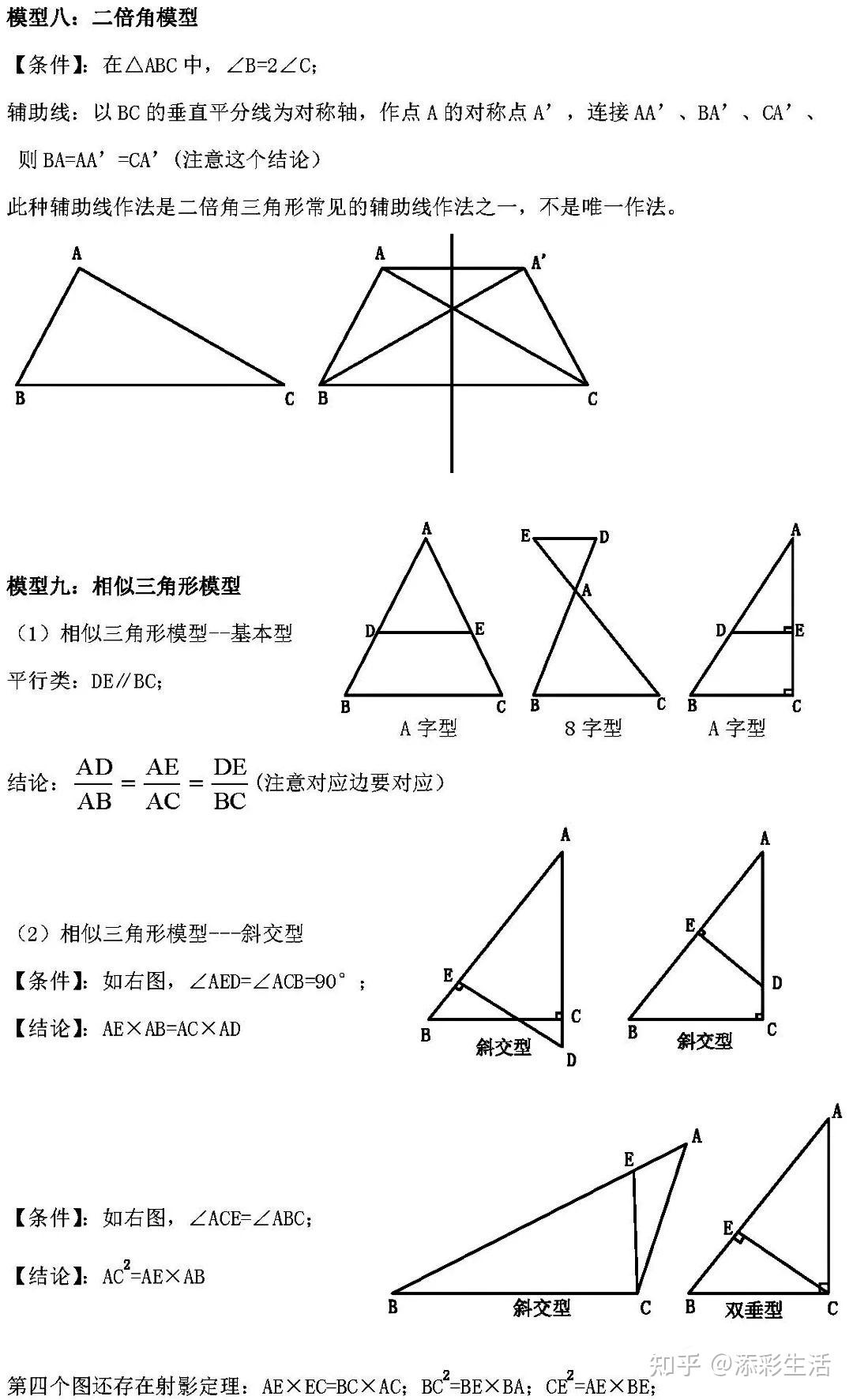 初中数学几何题9大类型详解(收藏) - 知乎