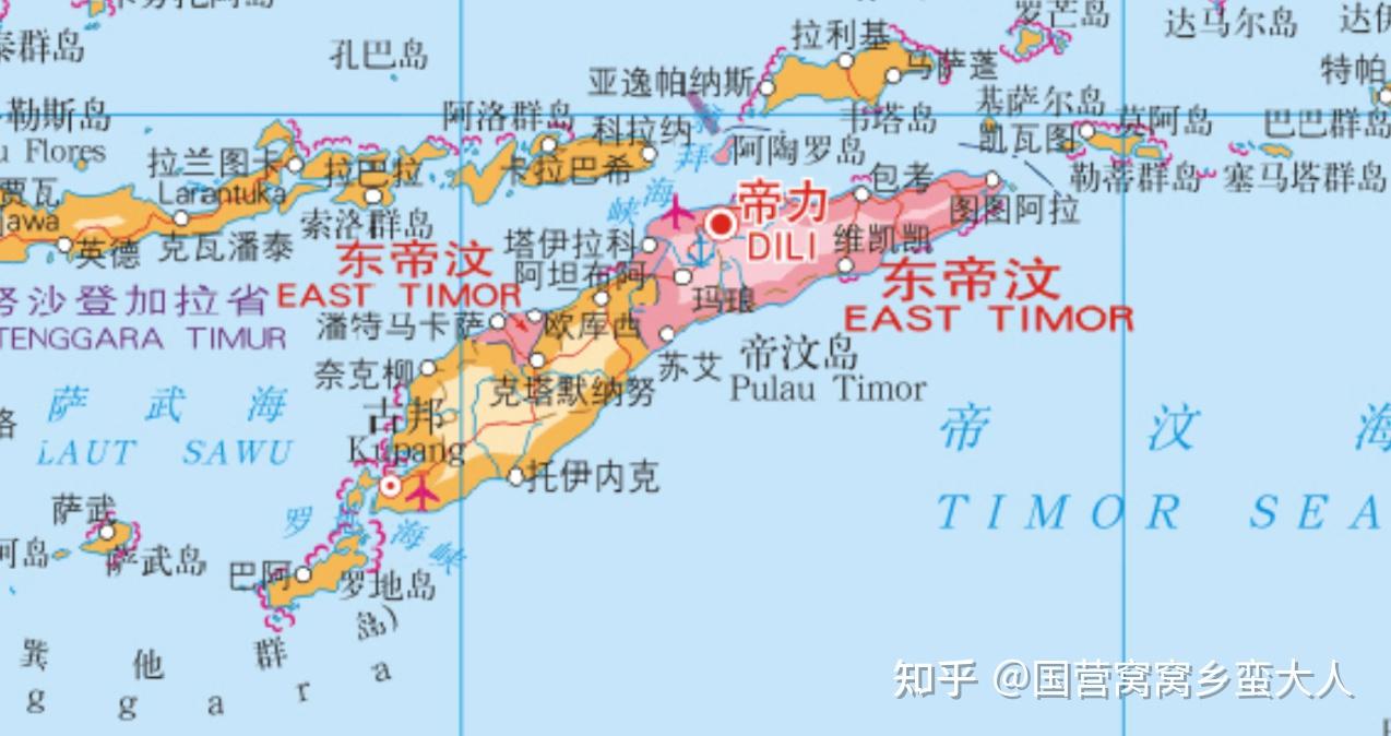 东南亚和南亚区划9文莱和东帝汶