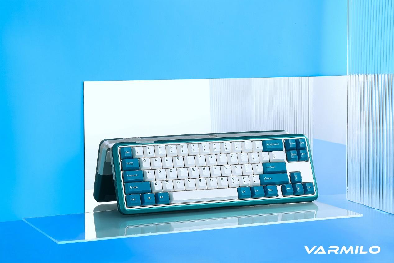 精准而优雅,阿米洛sword2全金属cnc静电容v2机械键盘