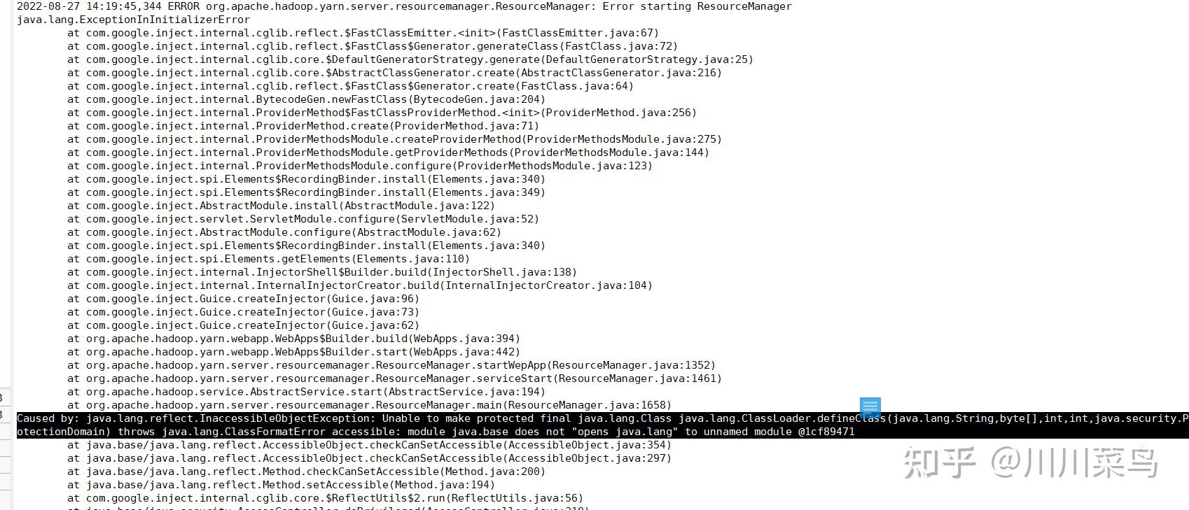 Yarn jps resourcemanager 