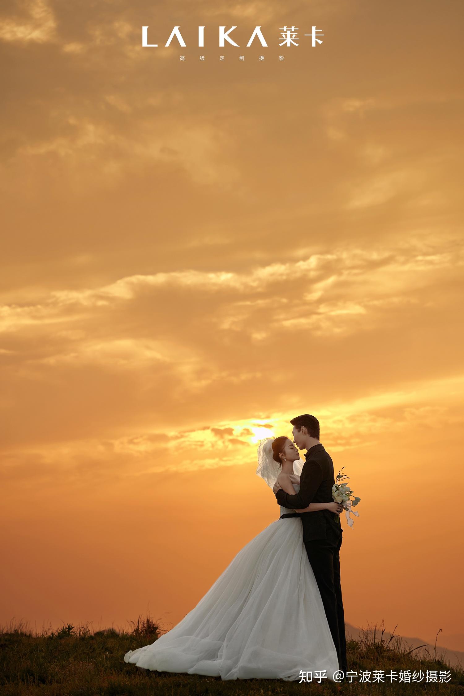 浪漫夕阳婚纱照 爱在黄昏时 - 知乎