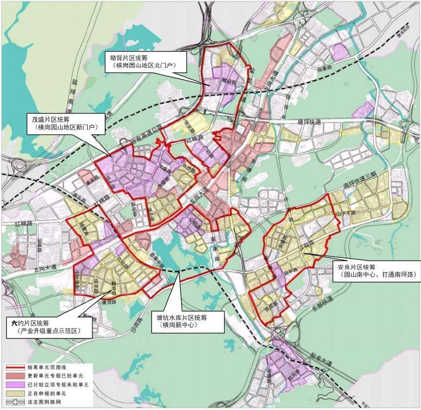 深圳横岗地图图片