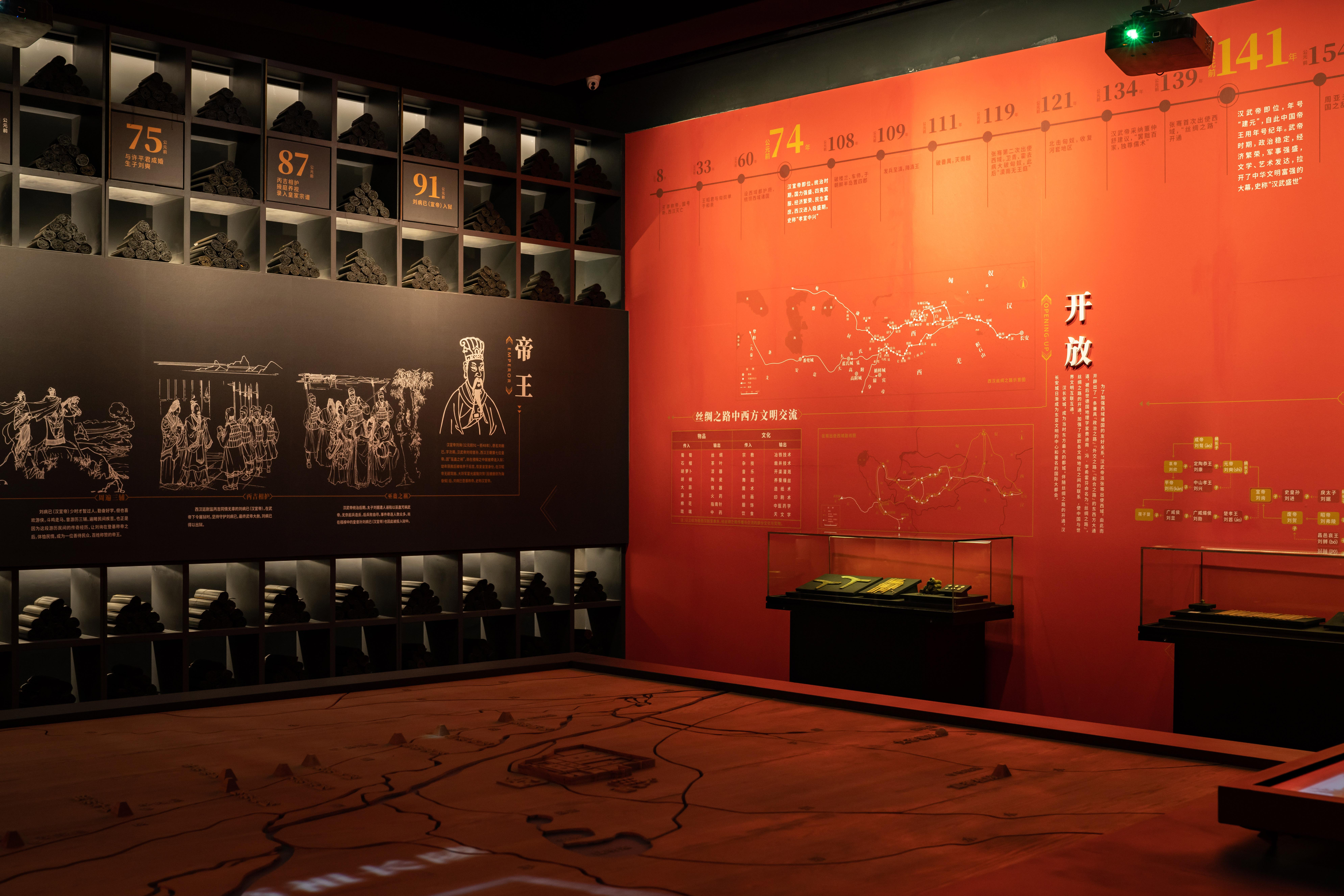 杜陵遗址保护展示厅汉家故土埃克苏与您守望杜陵遗址历史与新生下篇