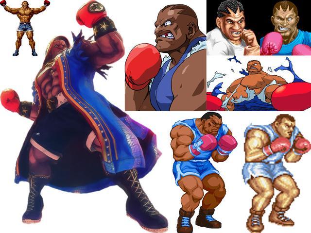 作为四大天王之一,拜森在街头霸王四和五都有登场.